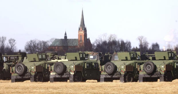 U.S. troops of the 82nd Airborne Division deployed to Poland