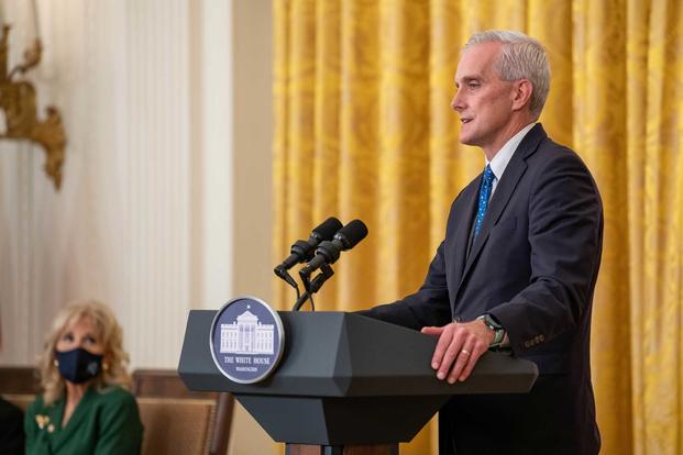 Secretary of Veterans Affairs Denis McDonough.