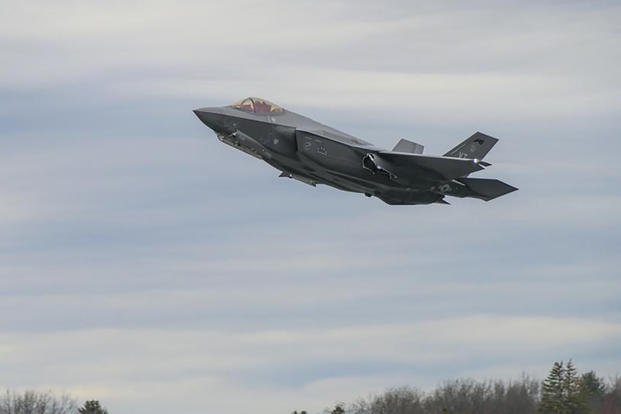 F-35 Lightning II Aircraft, assigned to the 158th Fighter Wing, Burlington Air National Guard Base