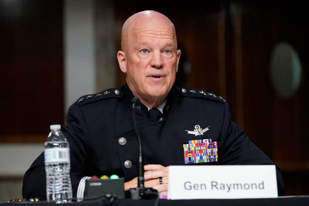 Gen. John Raymond, U.S. Space Force's Chief of Space Operations.