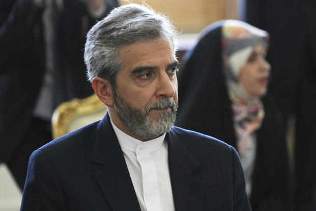 Iran's top nuclear negotiator Ali Bagheri Kani.