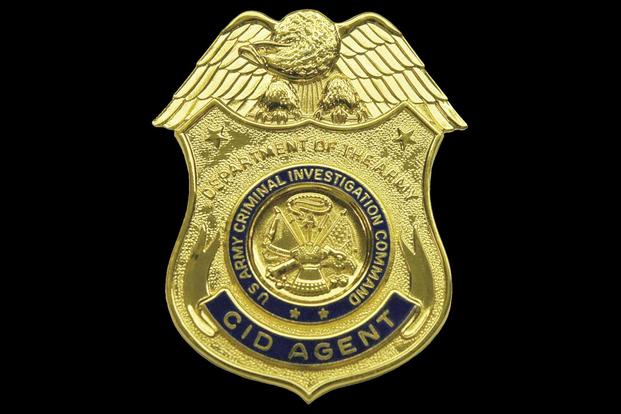 U.S. Army Criminal Investigation Command badge.