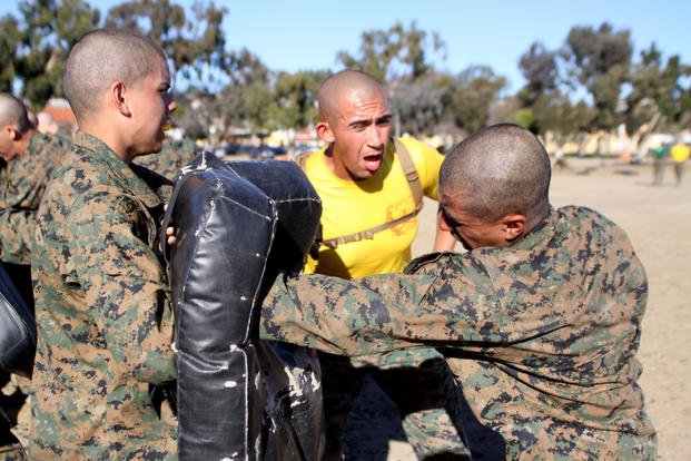 Marine recruit fitness