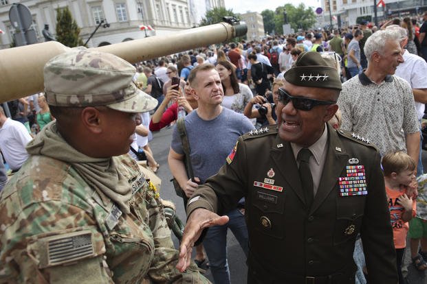 Gen. Darryl Williams, the new commanding general of United States Army Europe and Africa