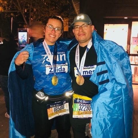 Zaida James Espinoza NYC Marathon