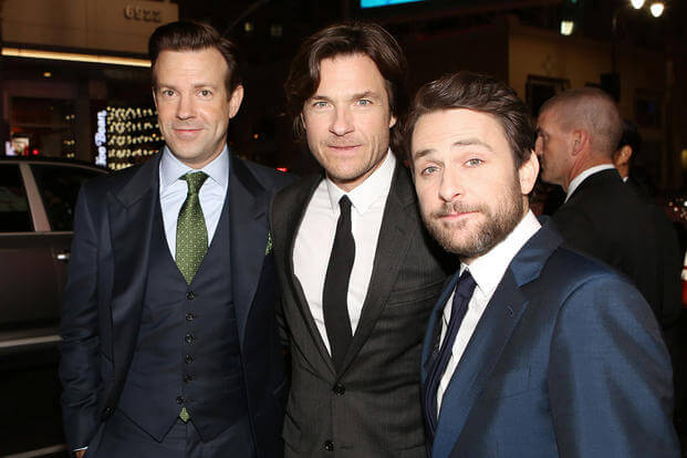 Jason Sudeikis, Jason Bateman and Charlie Day attend the world premiere of ‘Horrible Bosses 2.'