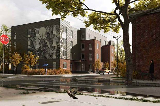 A new affordable housing complex set to open for veterans in Philadelphia.