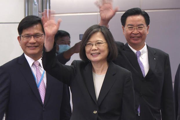 Taiwan Leader’s US Meeting Plans Draw Chinese Threat