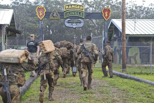Jungle Operations Training Course at Lightning Academy, Wahiawa, Hawaii.