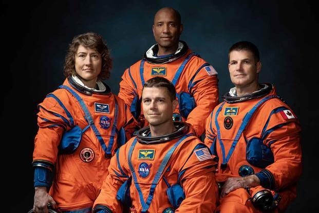 The crew of NASA’s Artemis II mission.