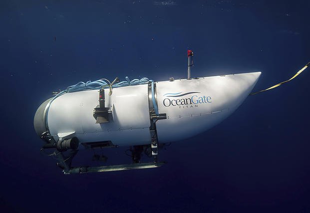 submersible vessel named Titan used to visit the wreckage site of the Titanic