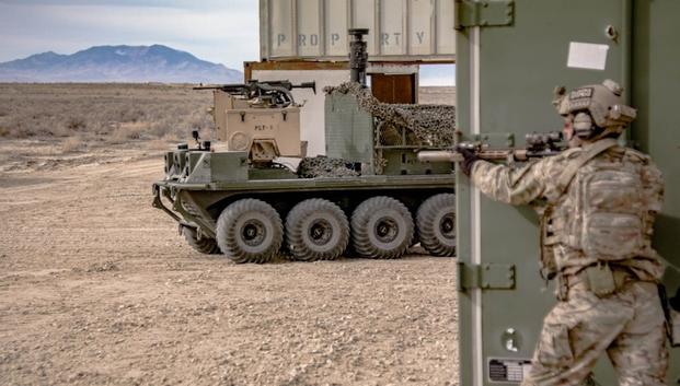 Army Green Berets from the 1st Special Forces Group conducted two weeks of hands-on experimentation with Project Origin unmanned systems at Dugway Proving Ground, Utah.