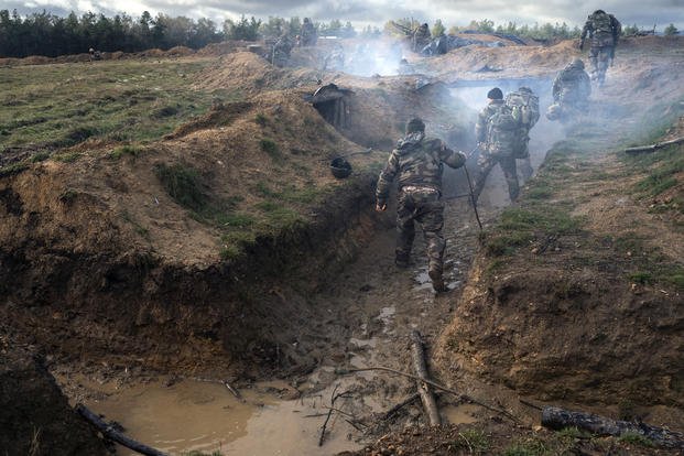 Military Training Efforts for Ukraine Hit Major Milestones Even as Attention Shifts to Gaza