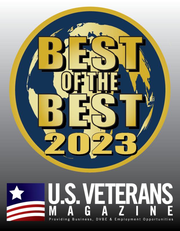 Best of the Best 2023. U.S. Veterans Magazine