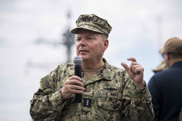 Chief of Naval Personnel Vice Adm. Rick Cheeseman