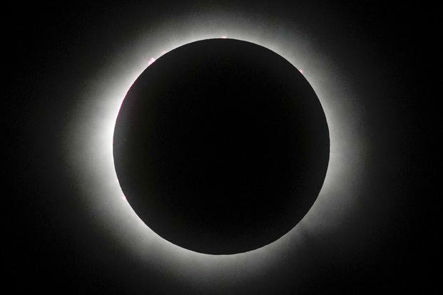 A Total Solar Eclipse Begins its Race Across North America. Clouds May Spoil the View for Some