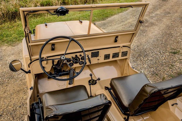 Look at those seats! The civilian-market CJ-2A that launched in 1945 was practically dripping with luxury features. (Jeep)