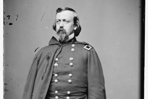 Brig. Gen. Charles P. Stone's military career suffered greatly after the Union's humiliating defeat at the Battle of Ball's Bluff in Virginia on Oct. 21, 1861, during the Civil War.