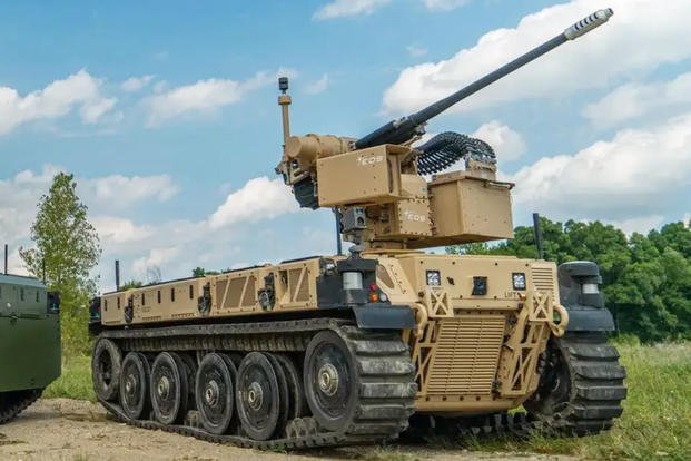 Do you suffer from low freedom? Ask Oshkosh Defense if a remotely operated chain gun is right for you.