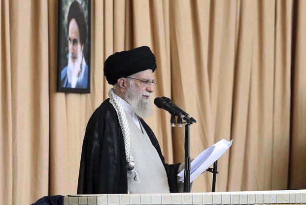 Iran's Supreme Leader Ayatollah Ali Khamenei 