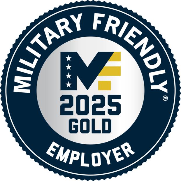 Military-Friendly Gold Employer 2025