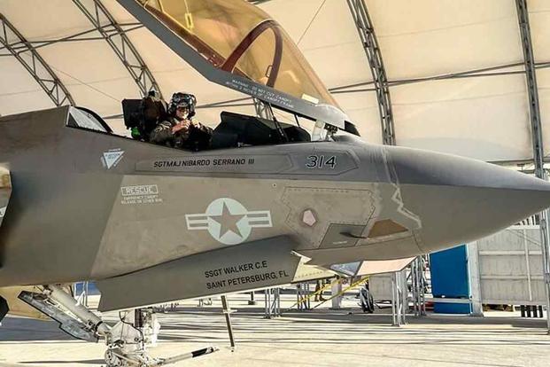Maj. Zachary Sessa, an F-35C Lightning II pilot
