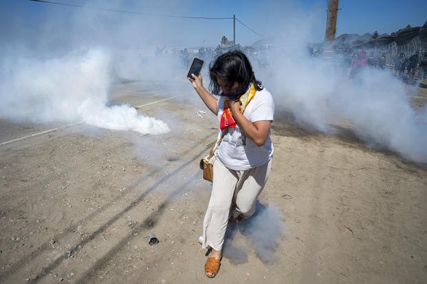 raid in the agriculture area of Camarillo, Calif.