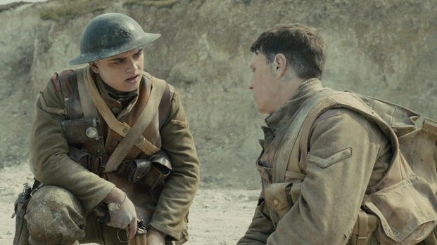 A scene from the British war film, 1917, directed by Sam Mendes, taken as a screengrab from the movie. 