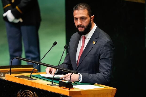 Syria President Ahmad Al-Sharaa