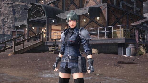 Your character in Final Fantasy 7 The First Soldier