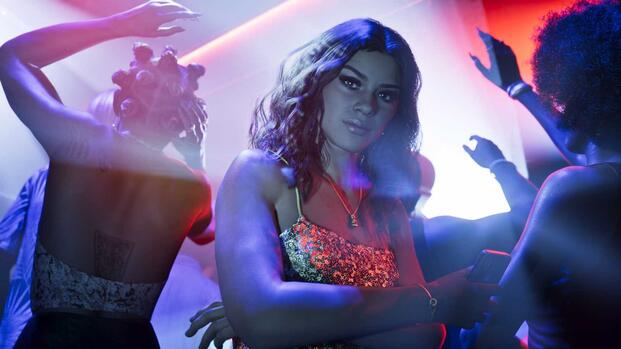 Lucia in a club in Grand Theft Auto 6