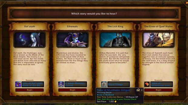 world of warcraft patch 11.2.7 elves of quel'thalas lorewalking card