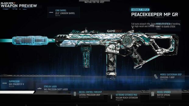 Best Peacekeeper MK2 Loadout Black Ops 7 Season 1