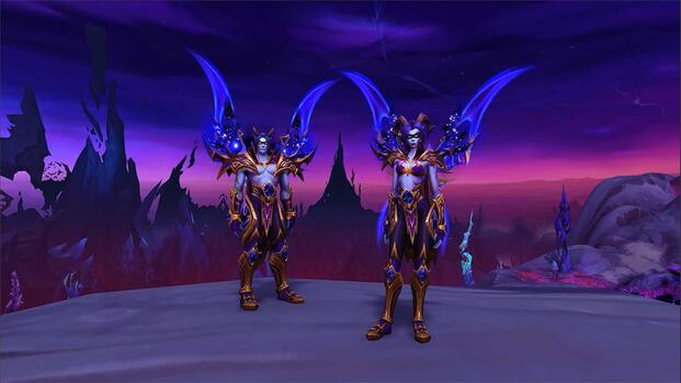 world of warcraft midnight pre expansion update void elf demon hunters