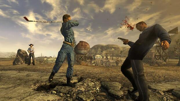 Fallout New Vegas golf club melee combat