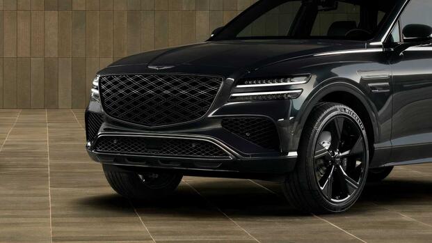 2026 Genesis GV80 Prestige Black Exterior Closeup