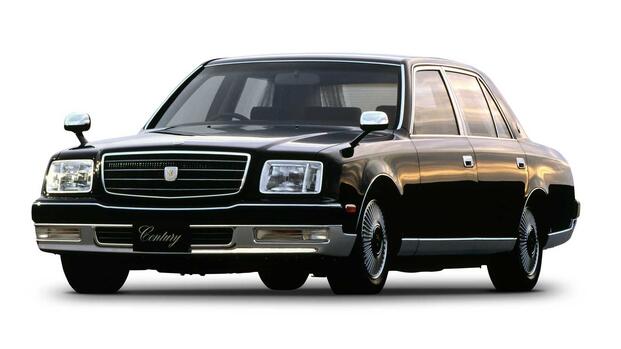 1997 Toyota Century Front 3/4 View