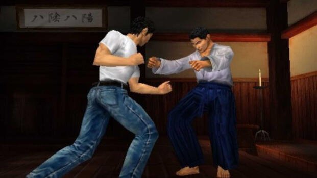 Sparring in Shenmue (1999)