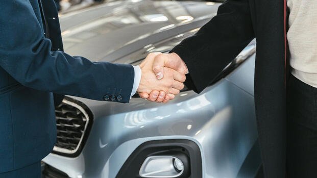 car lease handshake new car financing