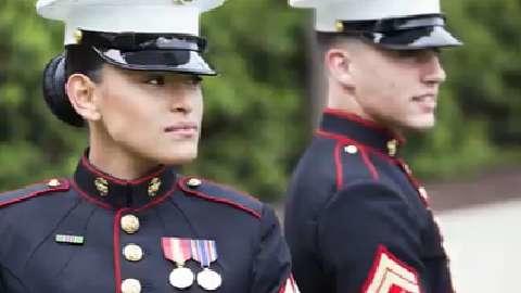 Corps Testing New Female Dress Blues