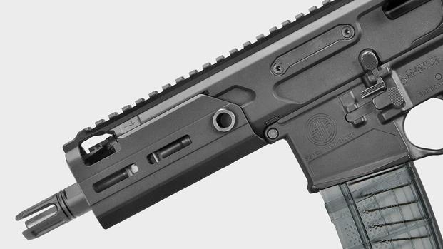 Sig Sauer's new MCX Rattler includes a free-floating handguard (Sig Sauer photo)