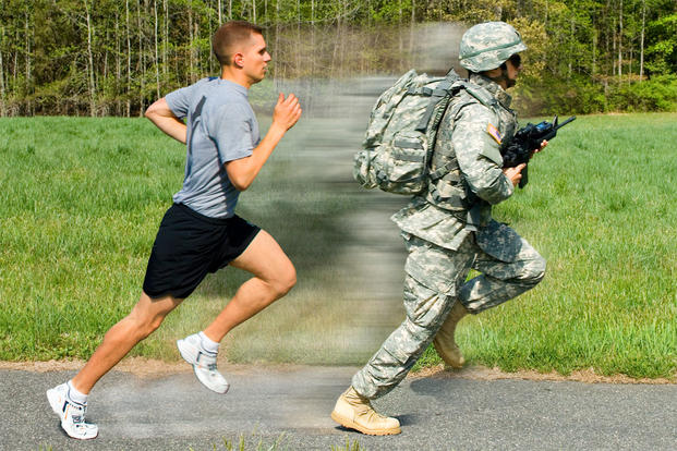 army pft two mile run chart military com army pt chart run