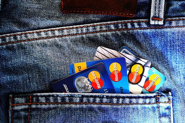credit cards jeans pocket