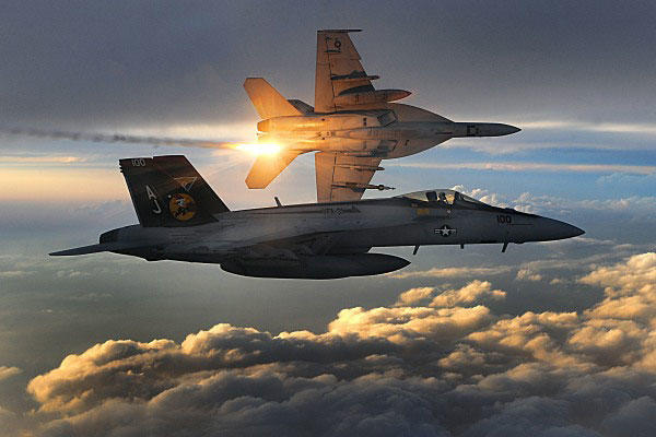 Two Super Hornets