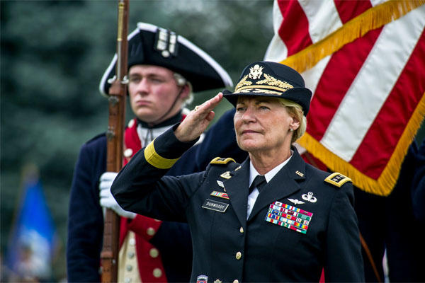 female Army retiree