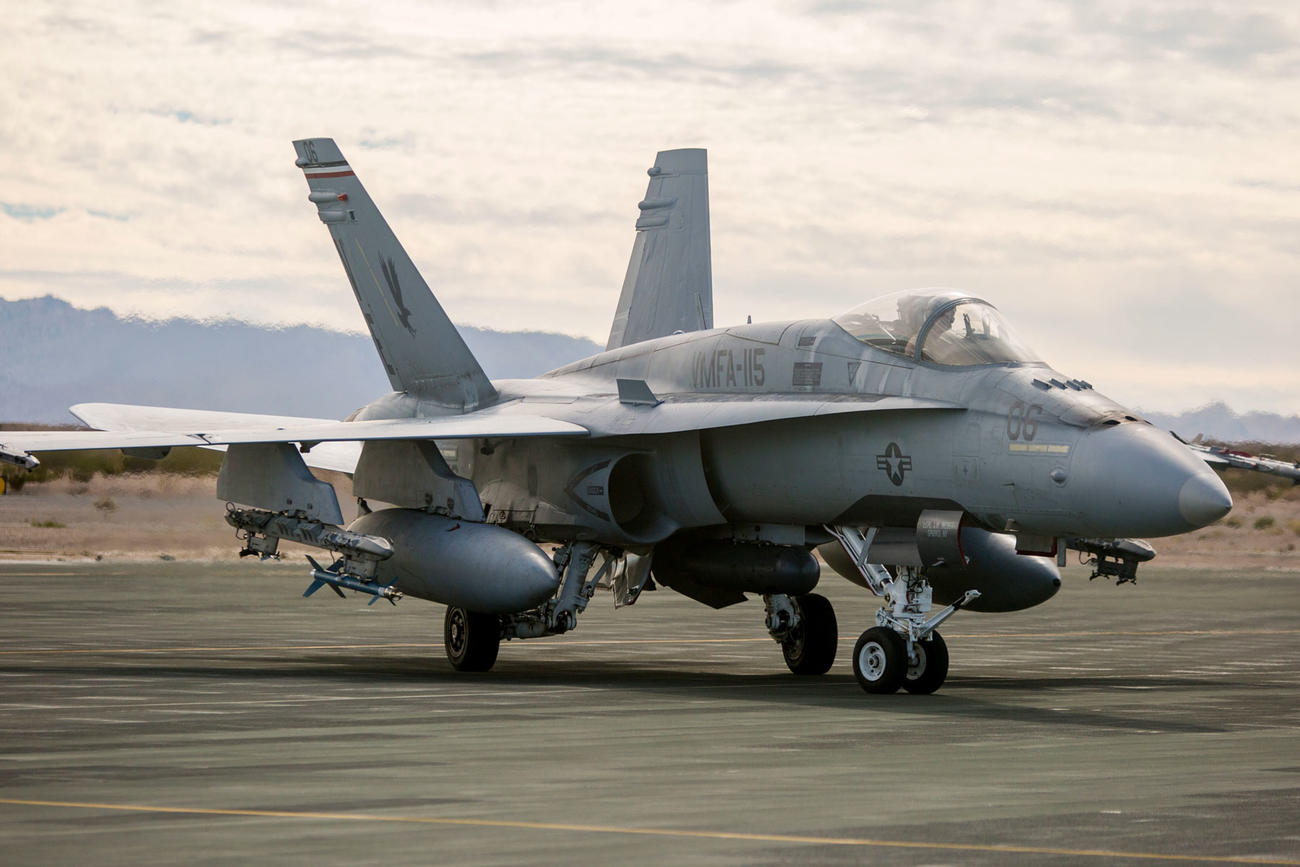 Marines' Classic Hornet Jets to Get Upgraded Radar