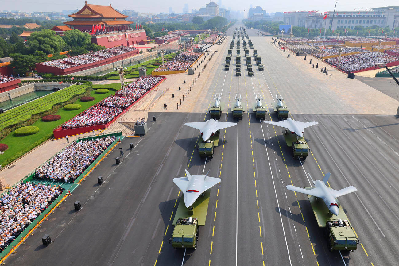 China's Military Parade Reveals New Hypersonic Missiles, Drone Submarines and ICBMs