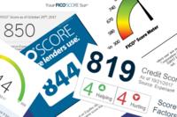 You have many different credit scores, from different sources and with different purposes.