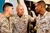Commandant of the Marine Corps Gen. Robert B. Neller speaks with Marines in Quantico, Va. In his "Message to the Force 2017," Neller stated that maintaining a force of the highest quality is one of his key areas of focus. (US Marine Corps photo)