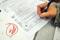 service member signing tax forms